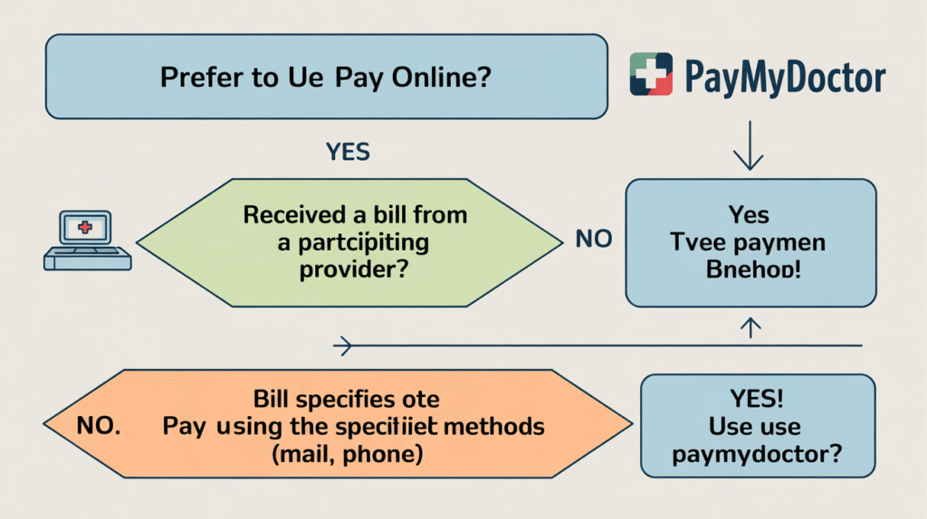 Www PayMyDoctor com Login pay bill